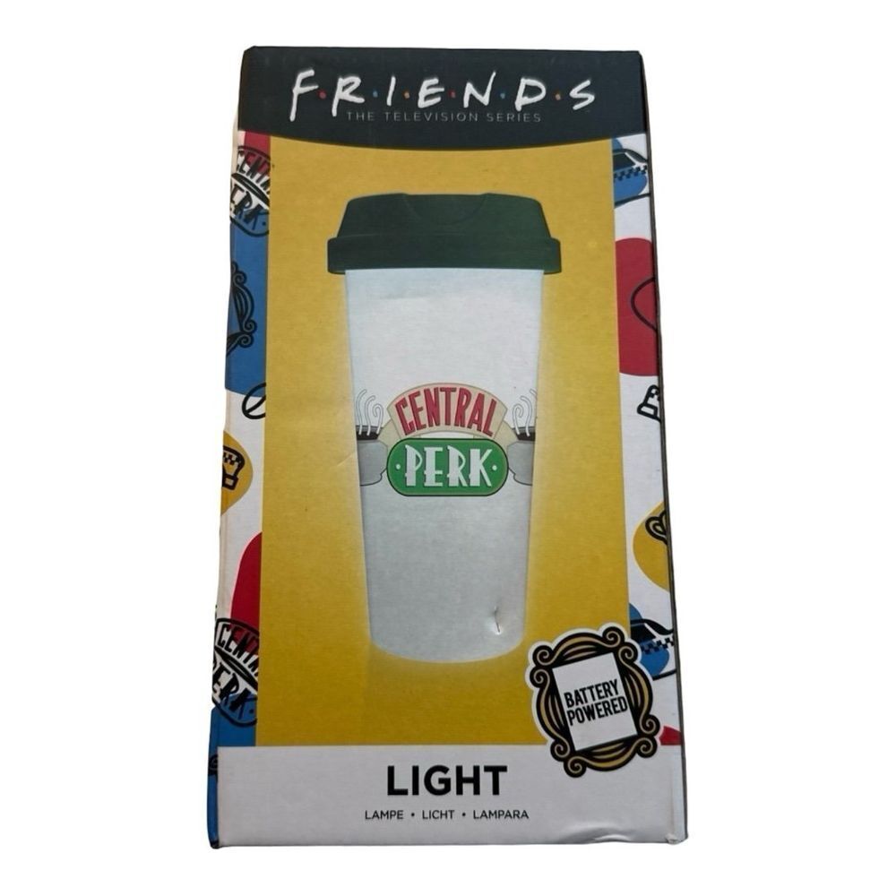 Friends Central‎ Perk Light Up Cup Battery Powered Lamp TV Series Decor